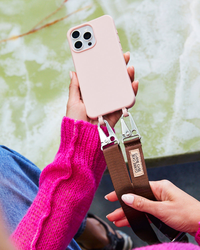 iPhone Case Blush + Eyelets