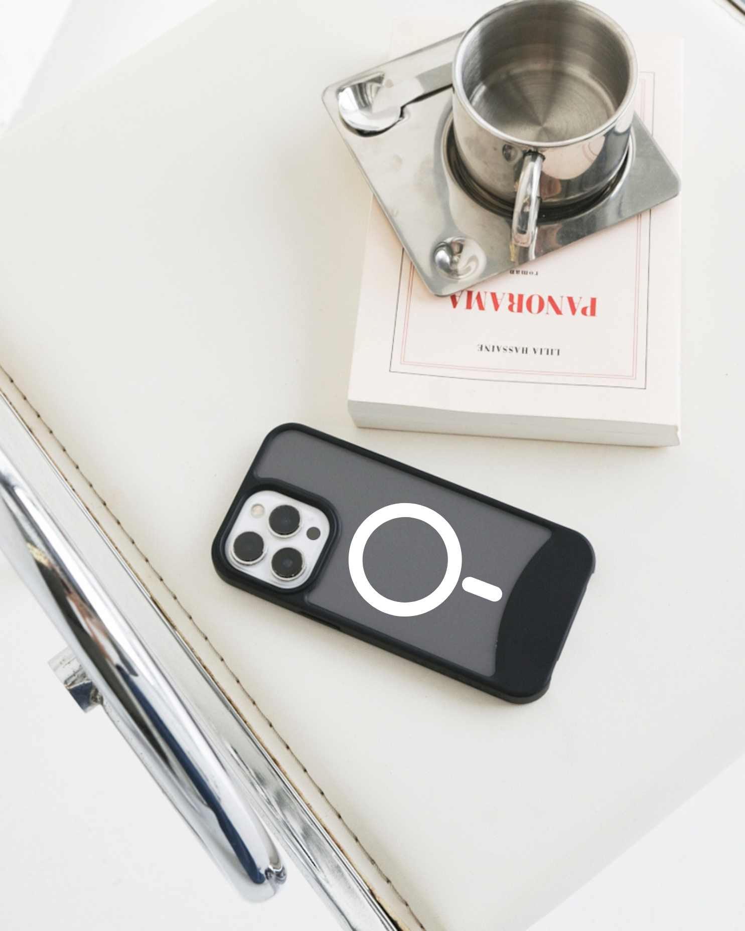 iPhone Case Black/Clear  + Eyelets | New Tough Material