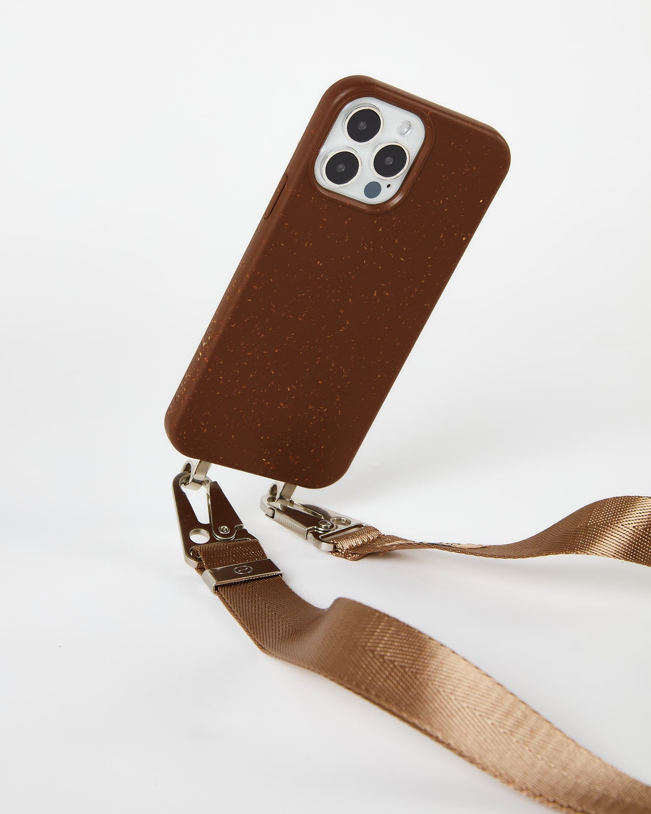 CARRIE FLEXI CASE - CHOCOLATE (case & eyelets only)